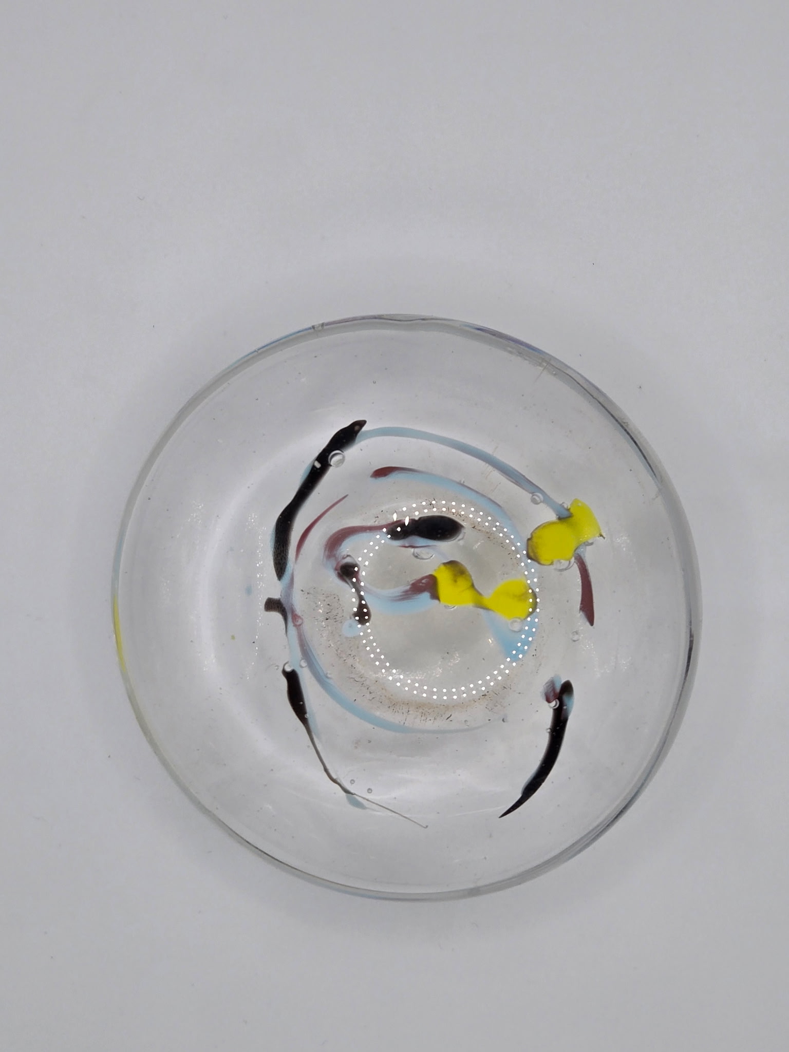 Hand-crafted glass art - Abstract Swirl